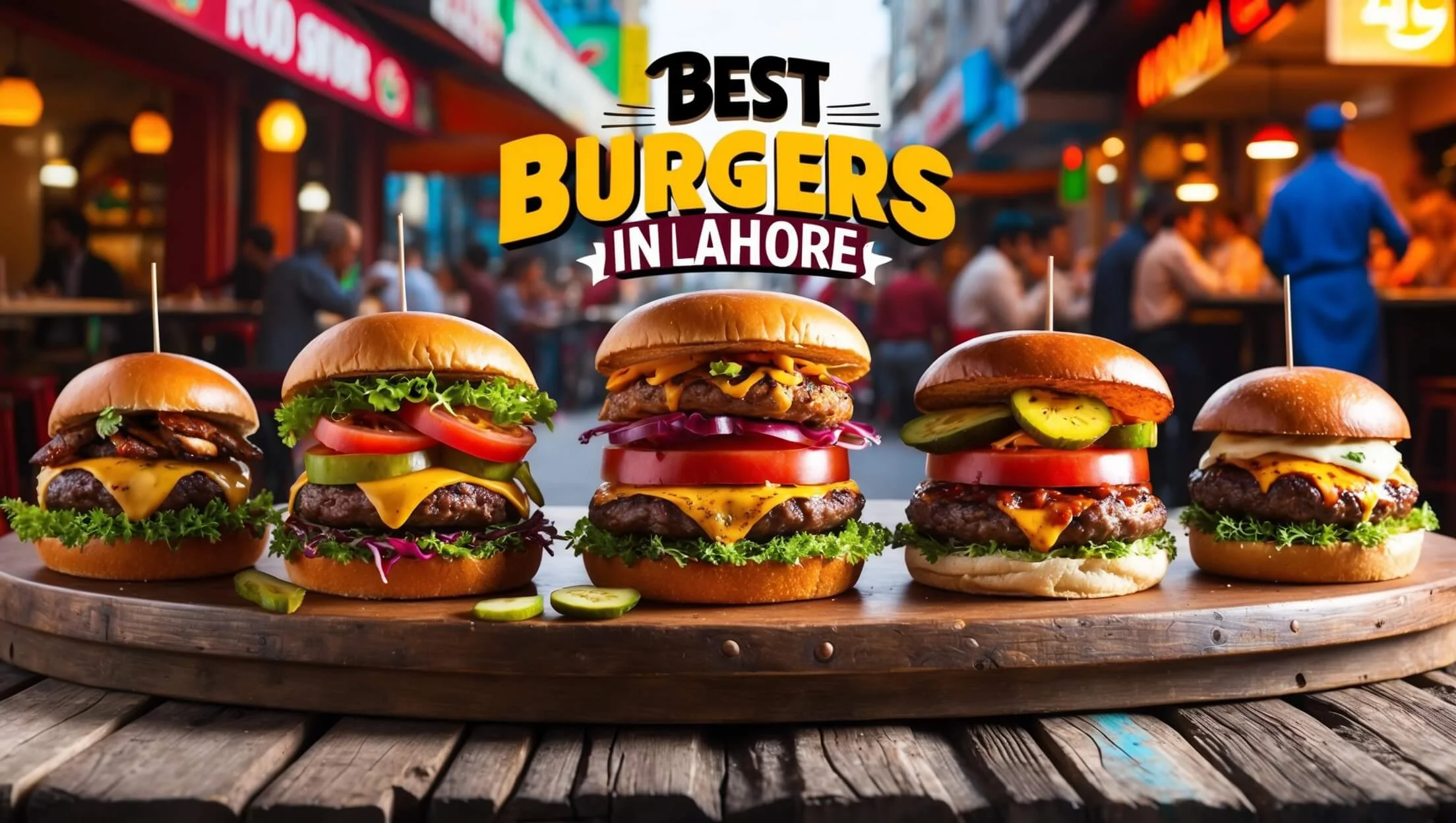 Best Burgers in Lahore